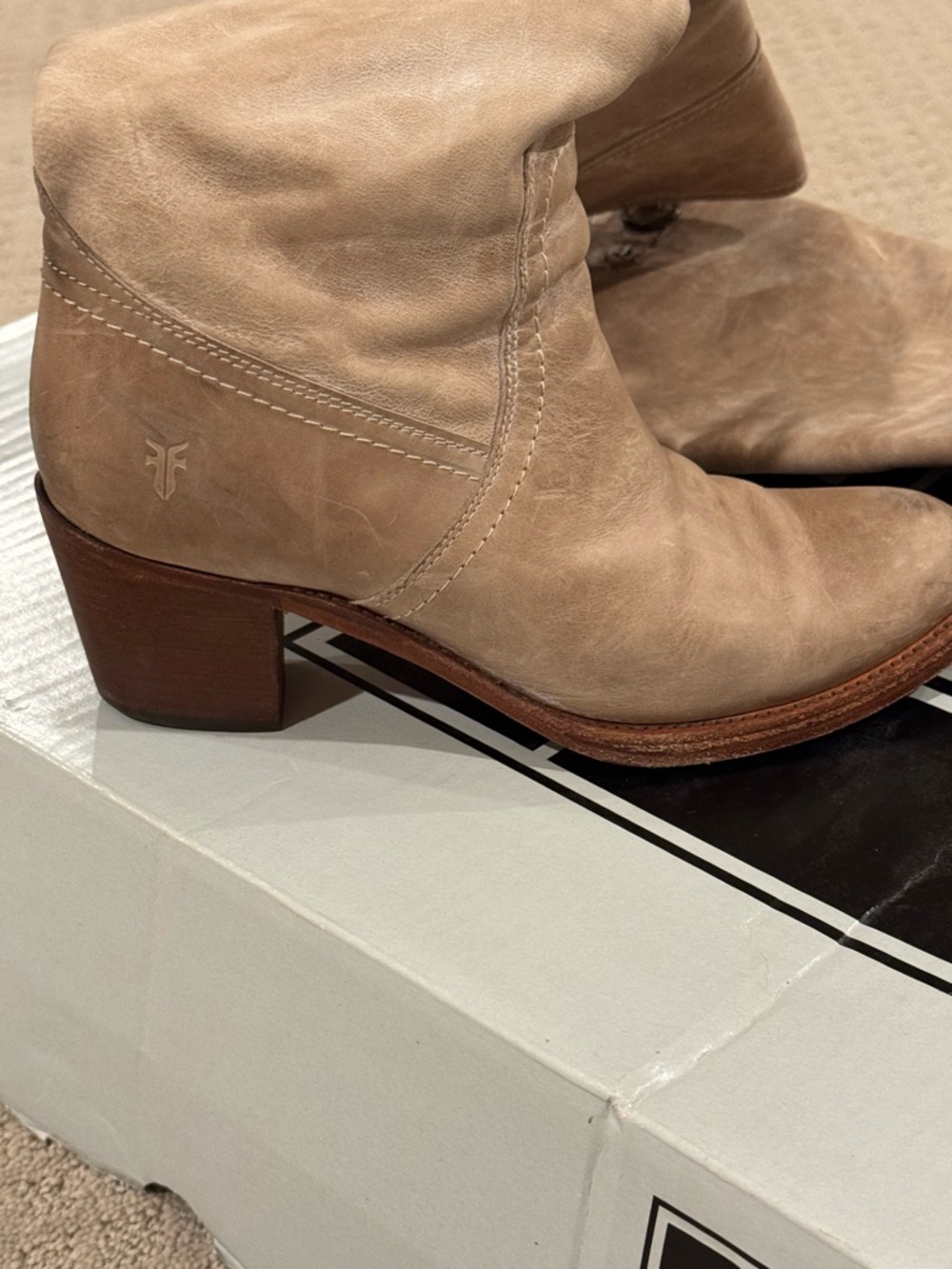 Frye Jane Tall Boots size 9 - Picture 3 of 7